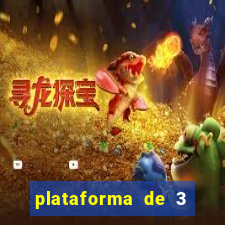 plataforma de 3 reais pg